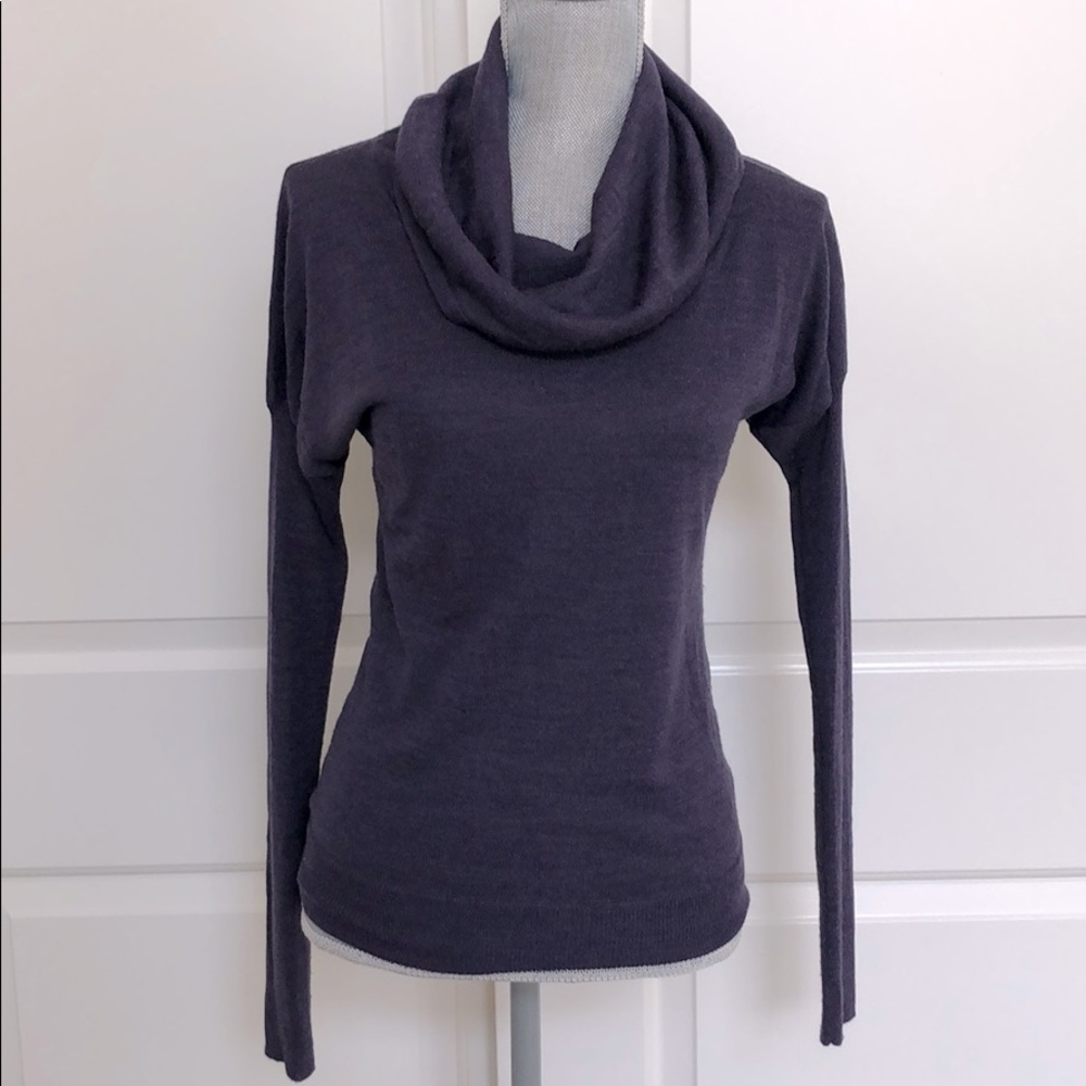 The Limited purple sweater